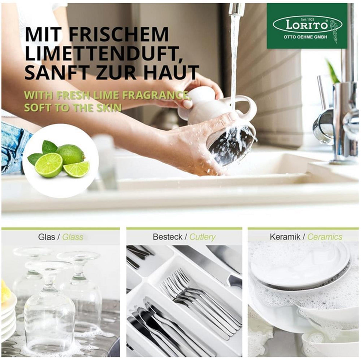 Lorito Wischstar frisch u. sauber Spülmittel Handspülmittel