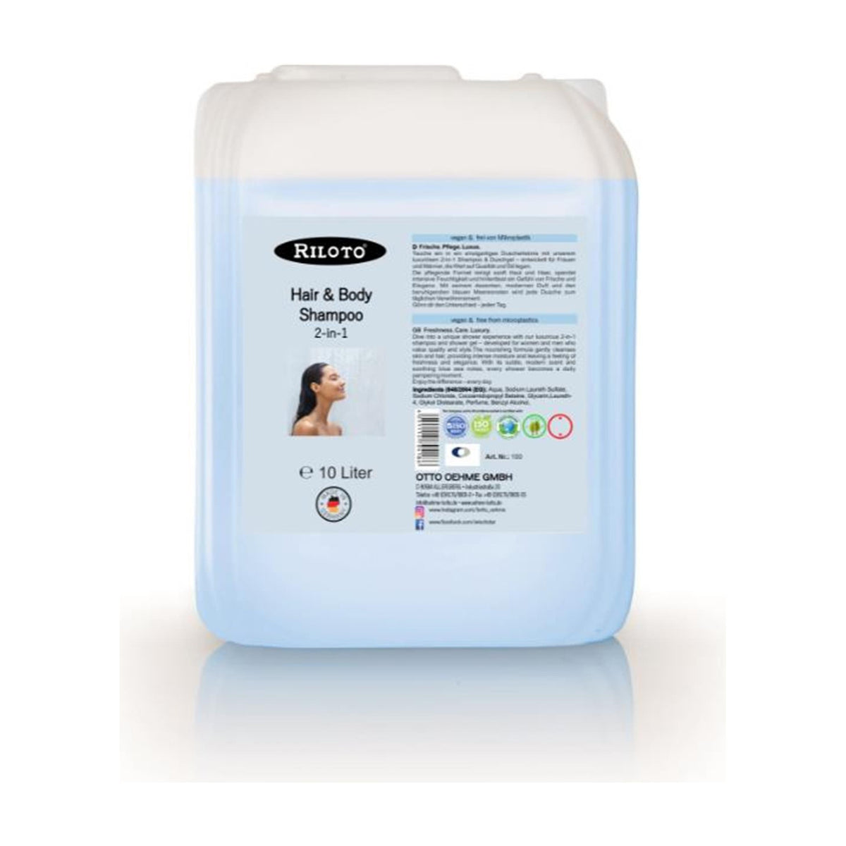 Riloto Hair & Bodyshampoo 10 L