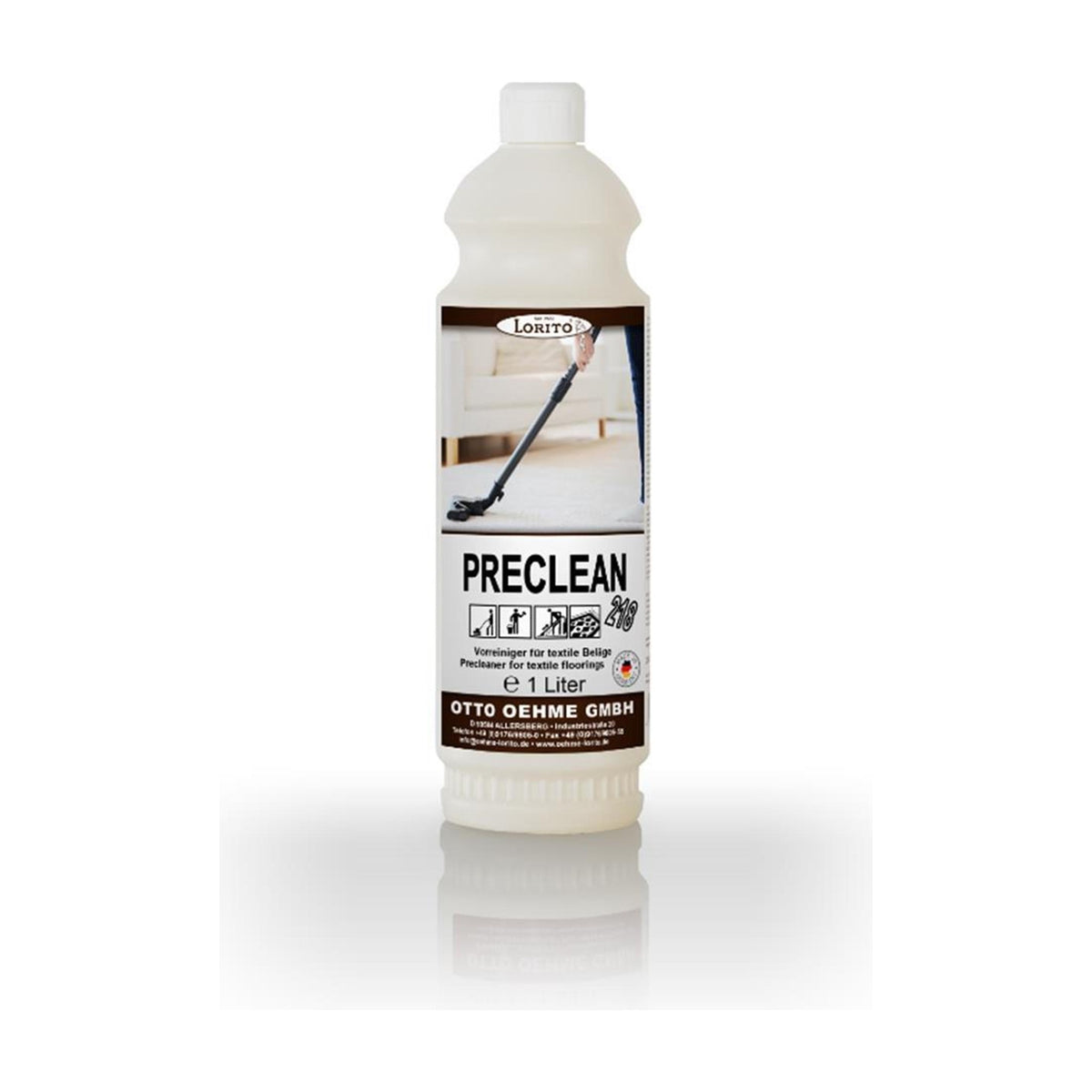Lorito Preclean 218 Fleckenentferner Polsterreinigungsmittel