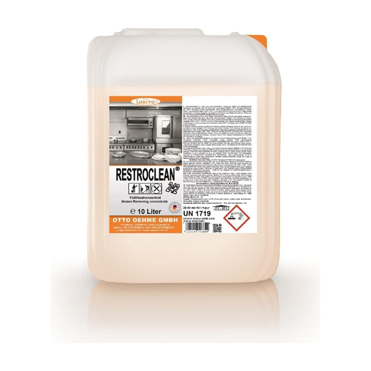Lorito Restroclean 242 Fettlöser Grillreiniger