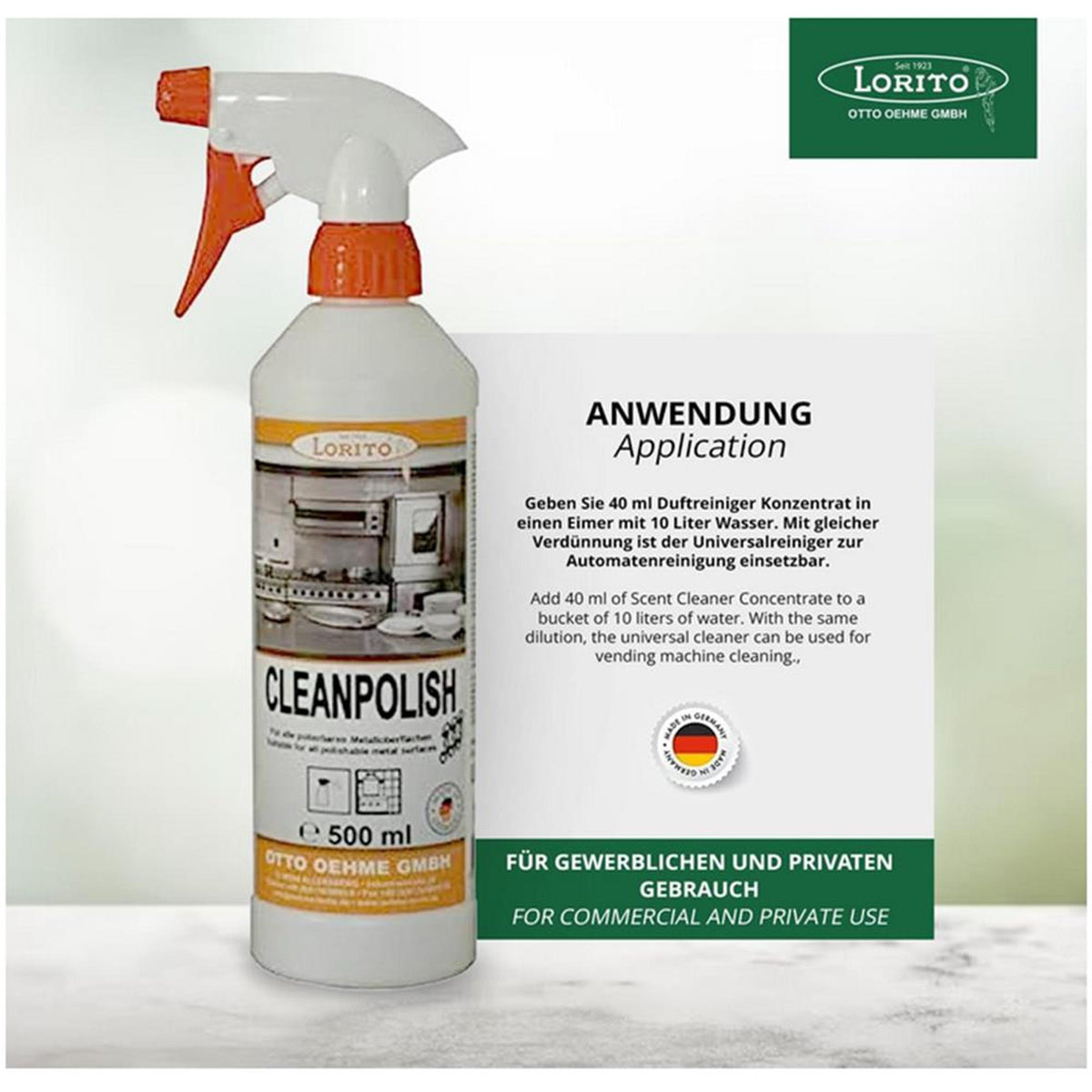 Clean Polish Cleanpolish 333 Edelstahlpflege Möbelpflege