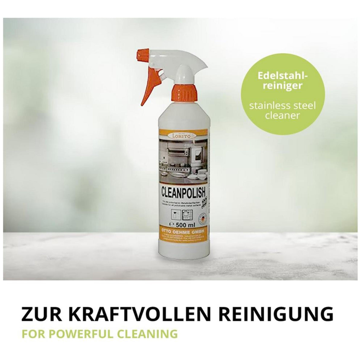 Clean Polish Cleanpolish 333 Edelstahlpflege Möbelpflege