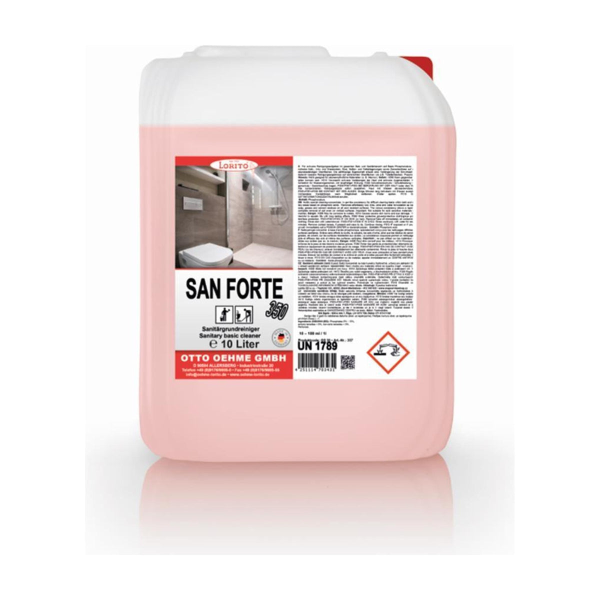 Lorito Sanforte 350 Sanitärgrundreiniger WC Reiniger