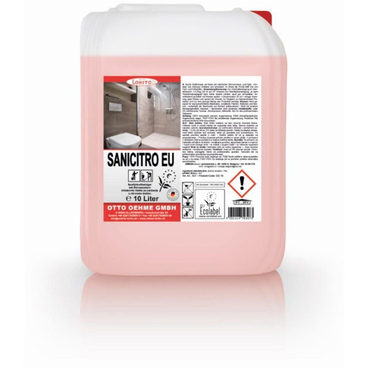 Lorito Sanicitro 521 Sanitärreiniger Bio Kalklöser