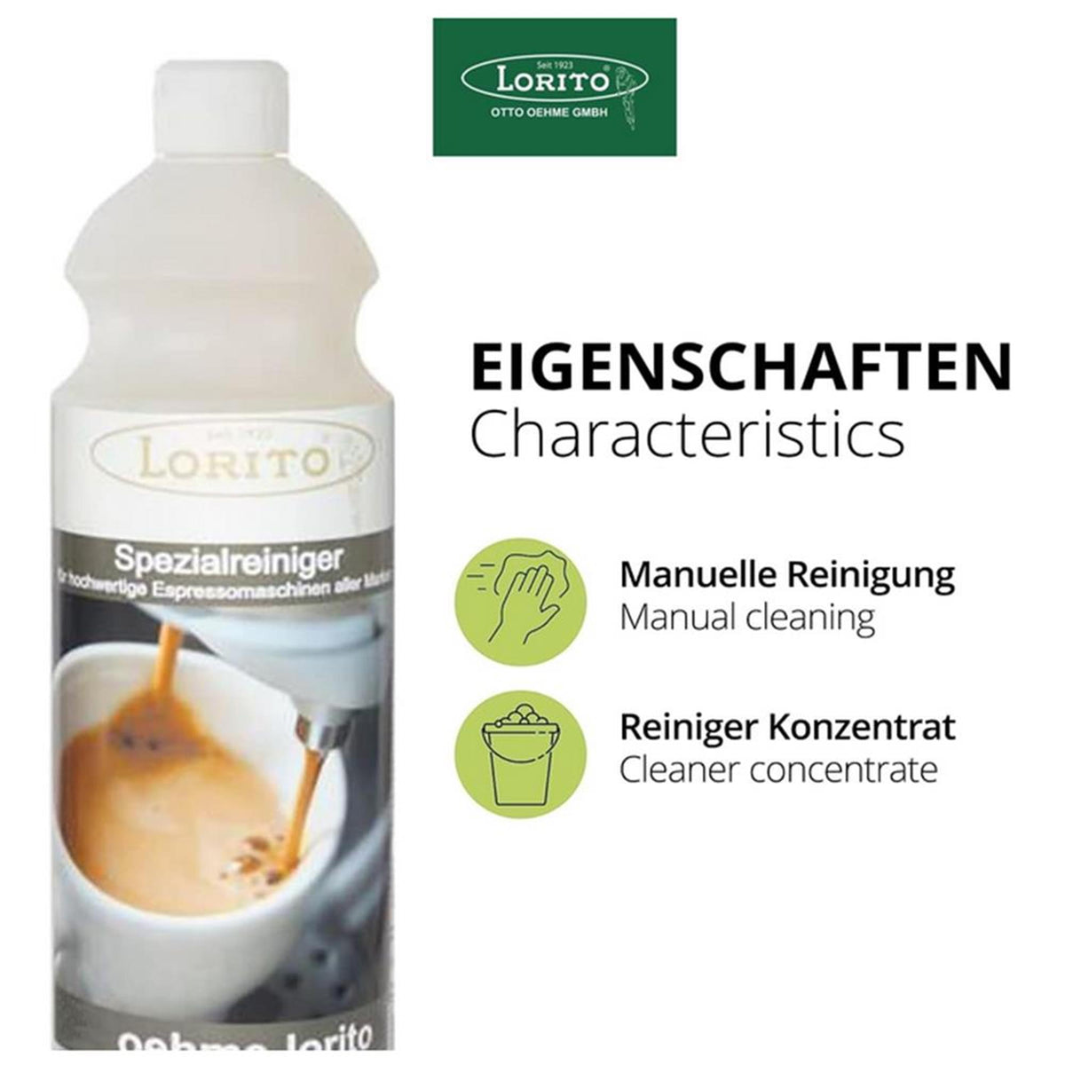 Lorito Spezialreiniger Kaffeemaschine 0,5 L