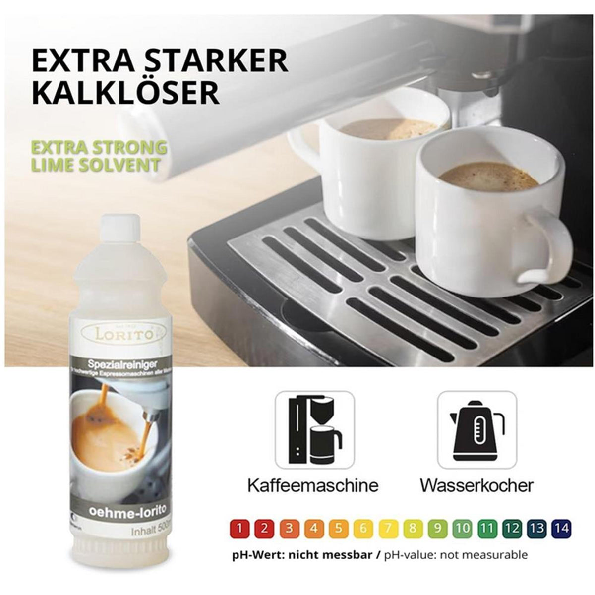 Lorito Spezialreiniger Kaffeemaschine 0,5 L