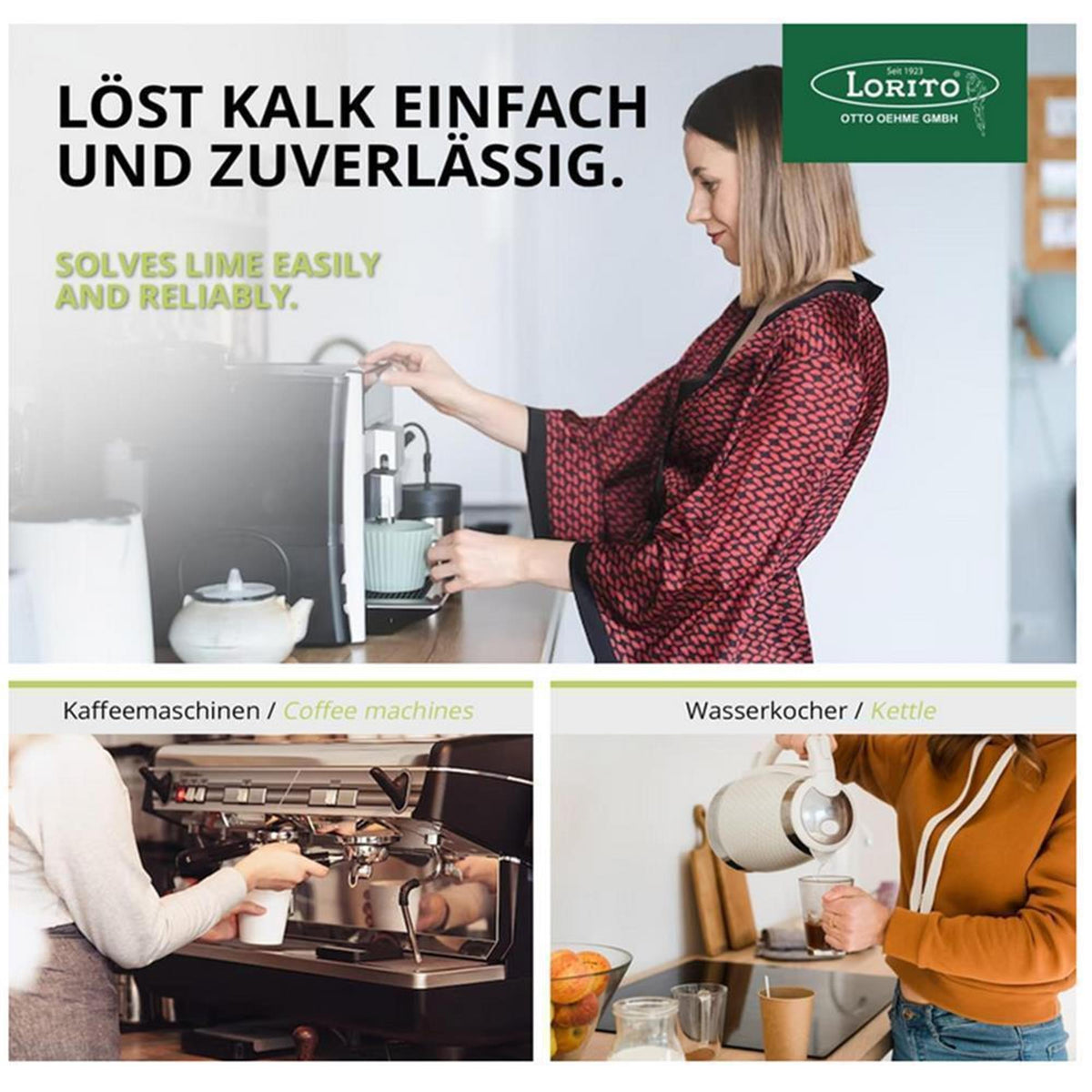 Lorito Spezialreiniger Kaffeemaschine 0,5 L