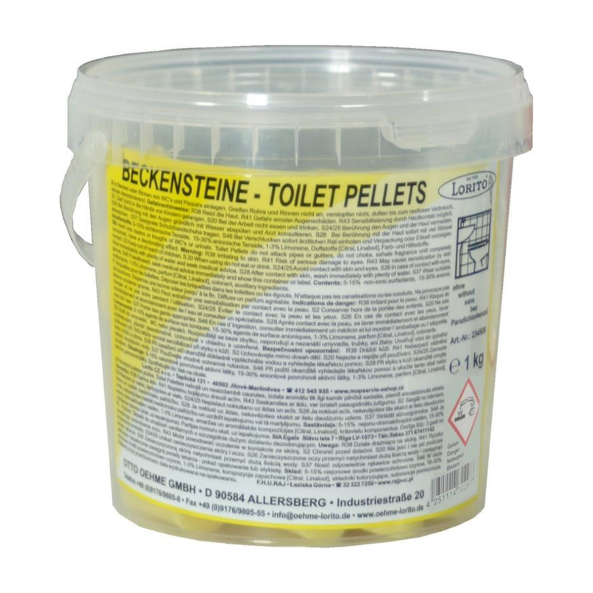 Lorito Beckensteine 345 Urinalsteine