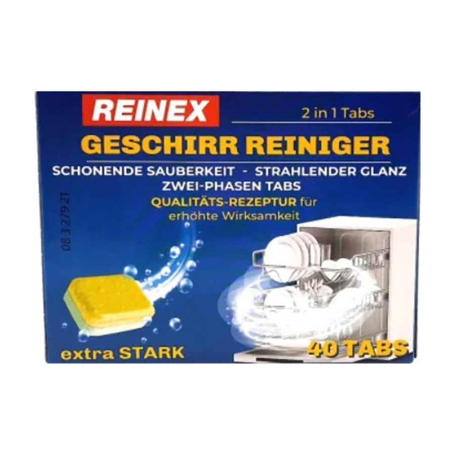 Reinex Spülmaschinentabs Spültabs Geschirr Reiniger 2 in 1