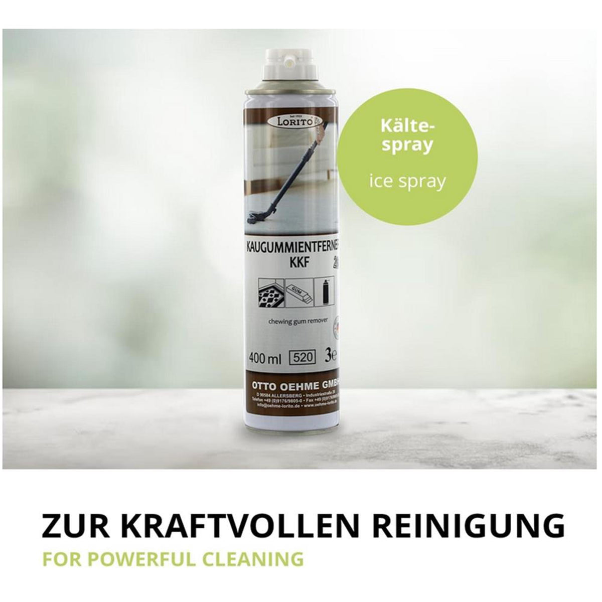 Lorito KKF260 Kaugummientferner Kaugummispray