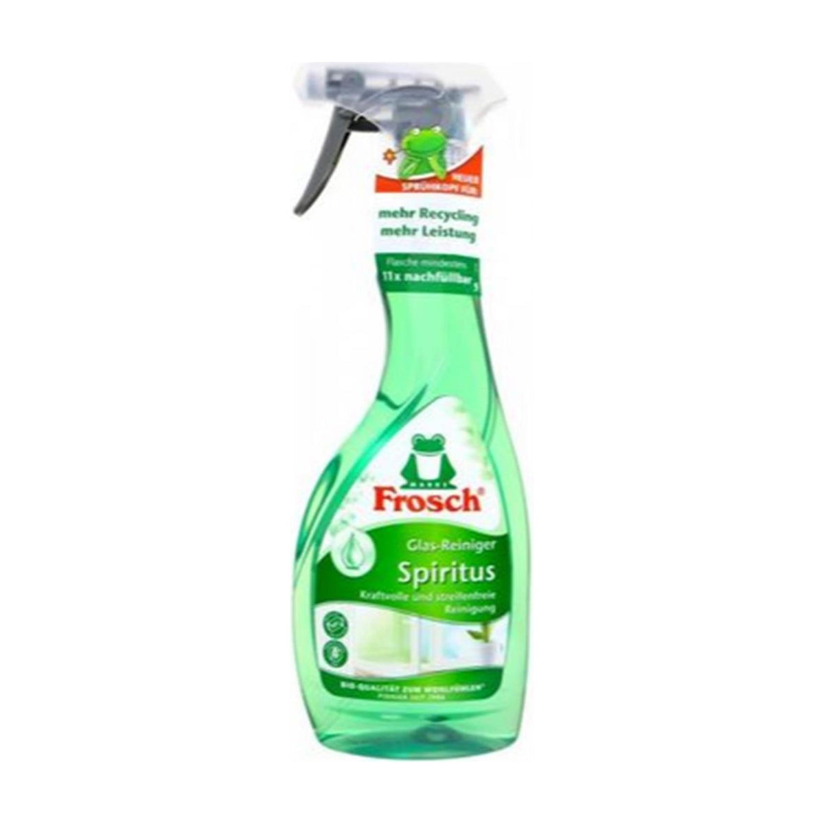 Frosch Spiritus Glasreiniger Sprühflasche 500 ml