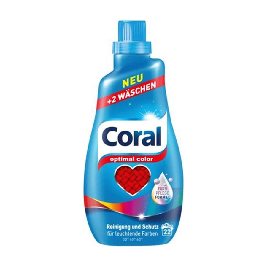 Coral Optimal Color Flüssigwaschmittel 1,1 L 22 WL