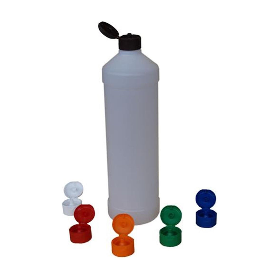 Recycelte Leerflasche natur rPE-HD