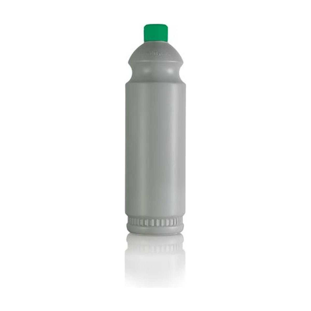 Recycelte 100% KLT HDPE Leerflasche 1 Liter mit Griffmulde