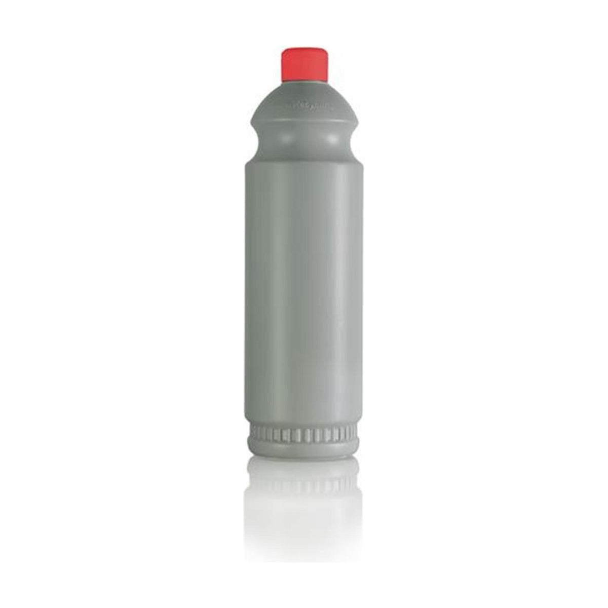 Recycelte 100% KLT HDPE Leerflasche 1 Liter mit Griffmulde