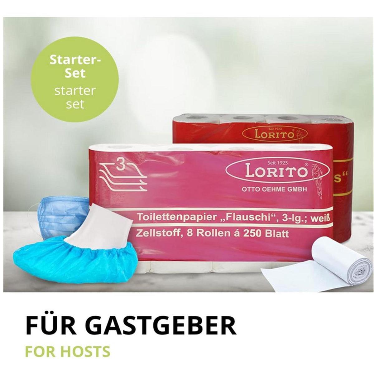 Wisch-Star Host Turnover Set Gastgeber-Set Ferienwohnungen