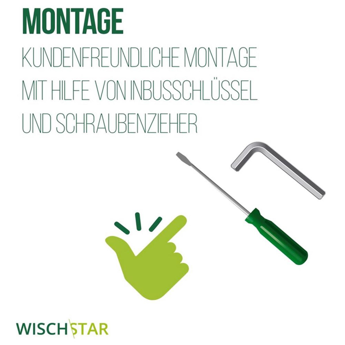 Wisch-Star Reinigungswagen Willy abschließbar Systemwagen