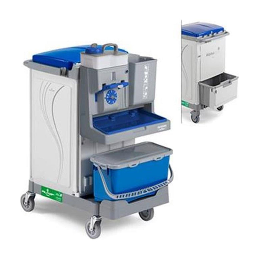 Filmop Reinigungswagen Alpha Split Equodose