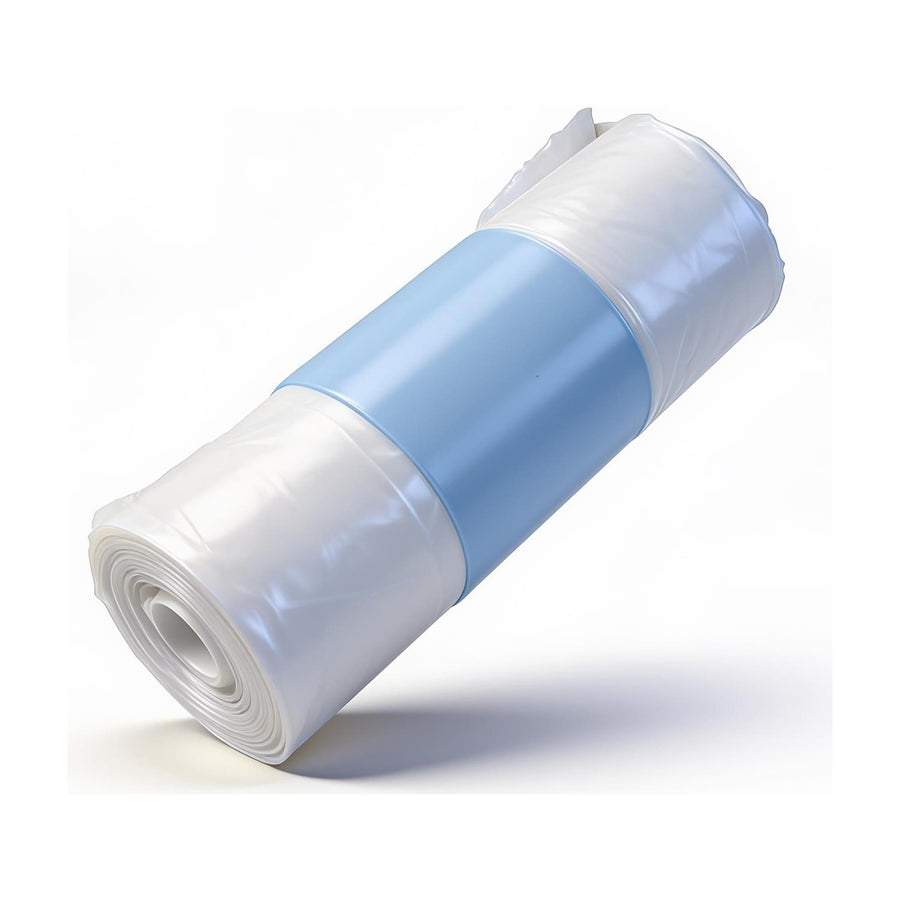 Müllbeutel 25– transparent, 500 x 600 mm, HDPE extra stark