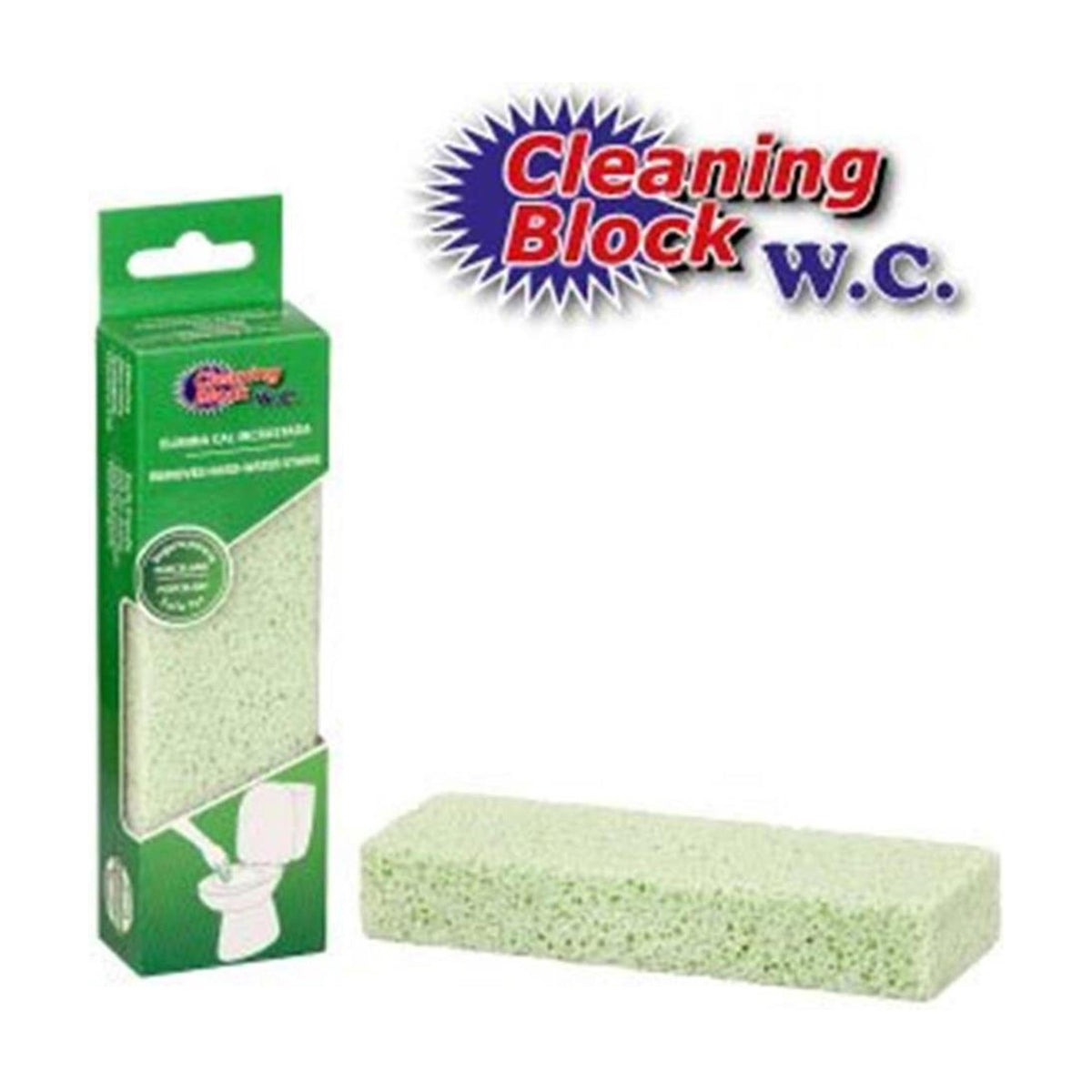 Cleaning Block WC Reinigungsstein grün