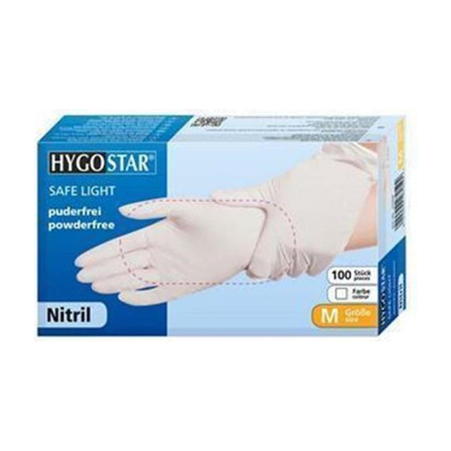 Einmalhandschuhe, Nitril Safelight weiß, 100er Box