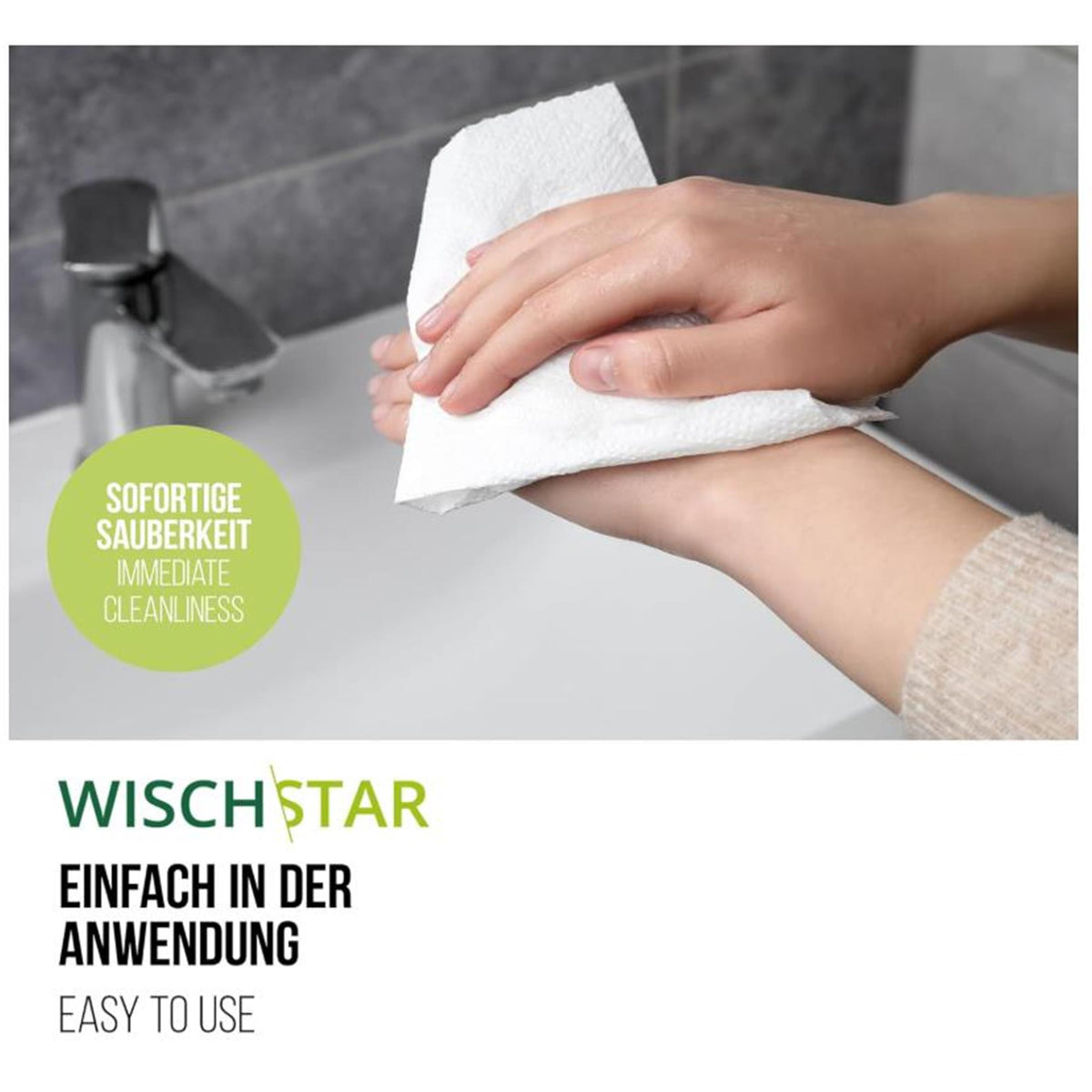 Lorito Handtuchrollenspender Quick weiß mit Innenabwicklung