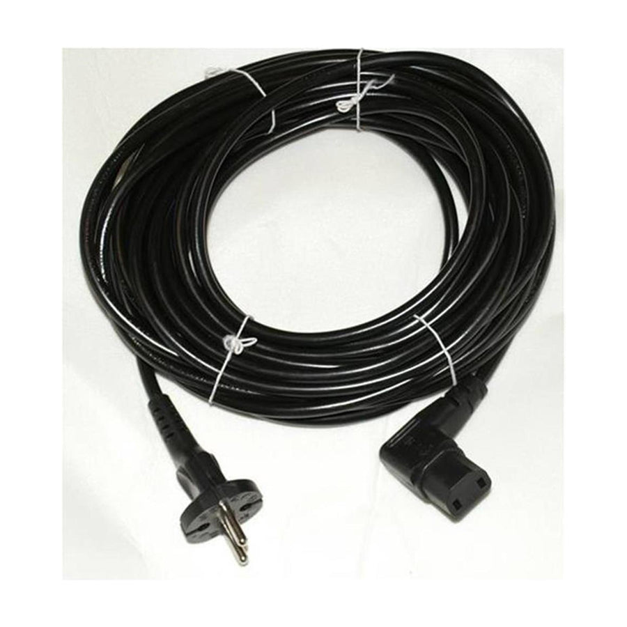 Stromkabel Netzkabel 10 m schwarz
