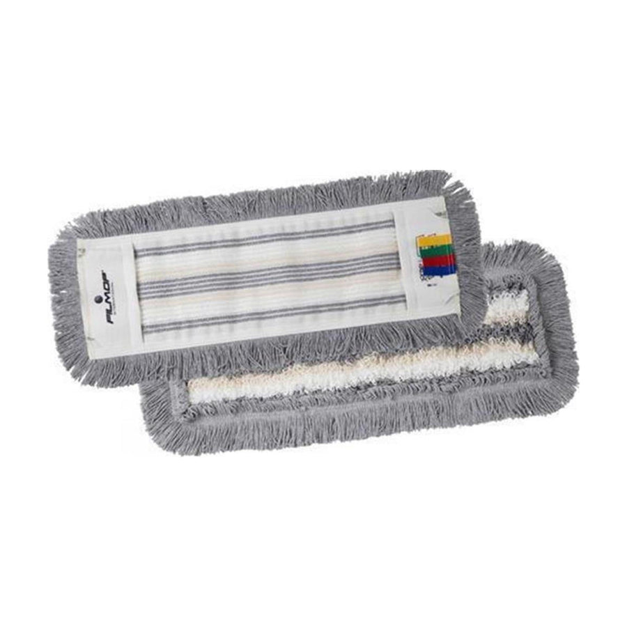 Filmop Hospitalmopp Dreituft grau mit Farbcodierung