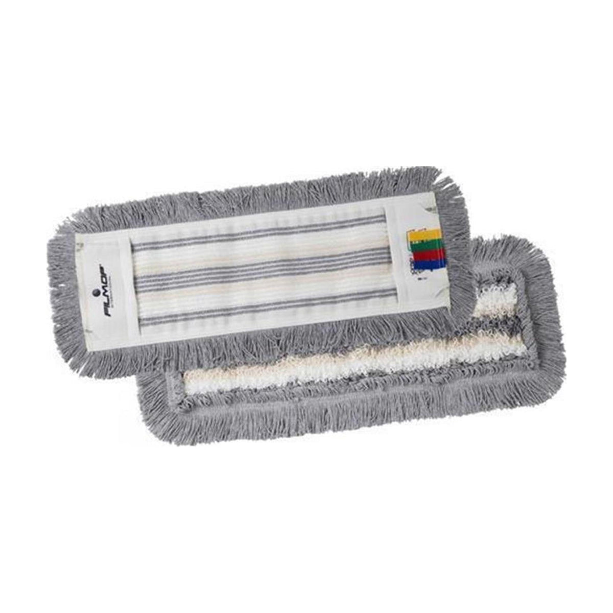 Filmop Hospitalmopp Dreituft grau mit Farbcodierung