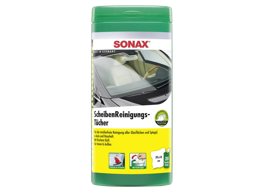 Sonax ScheibenReinigungsTücher Box 25 Stück