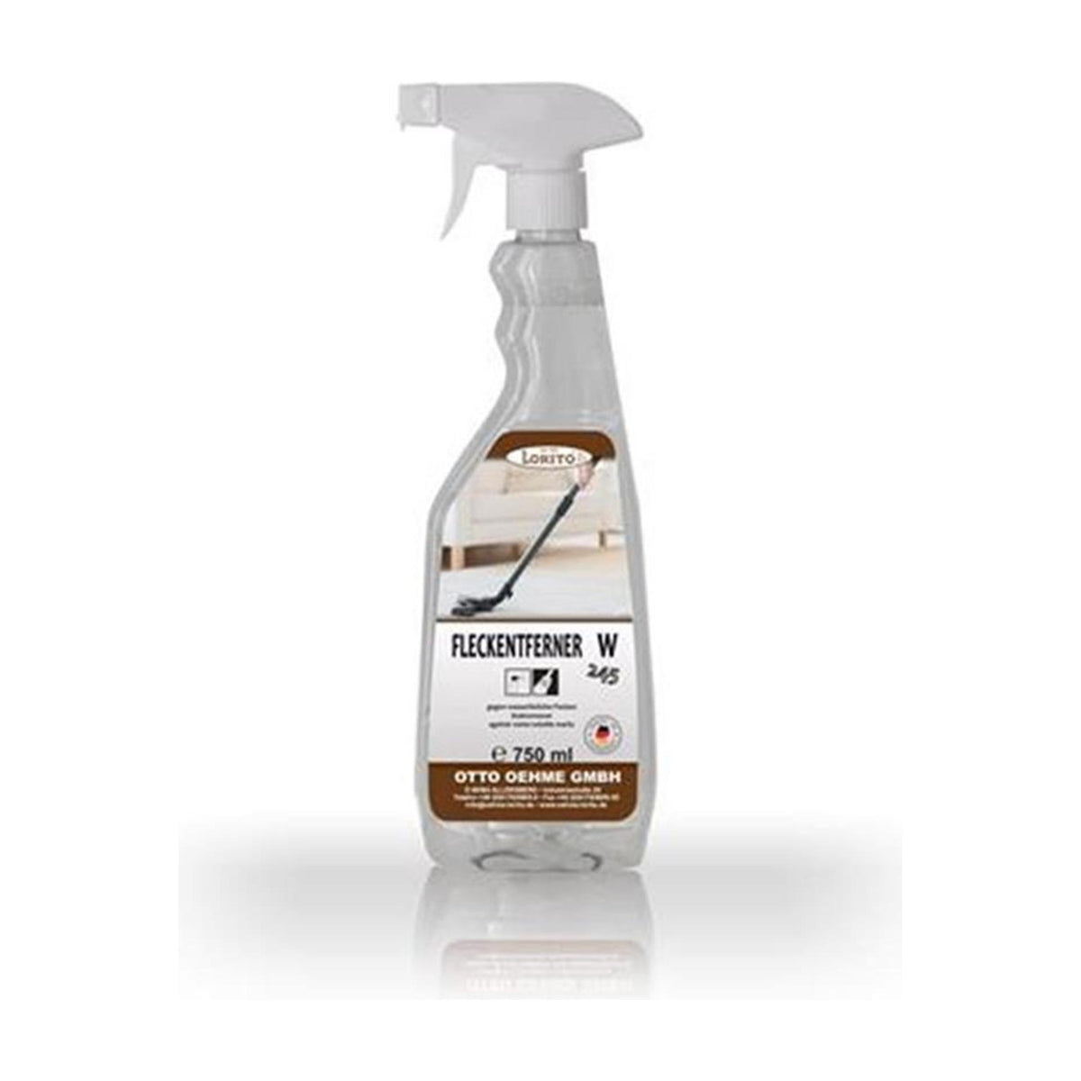 Lorito Fleckenentferner W245 Kaffeeflecken Spühflasche 750