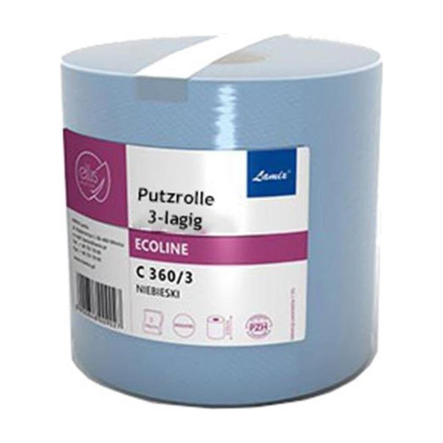 Lorito Putzrolle Papierhandtuchrolle für Industrie 3-lagig
