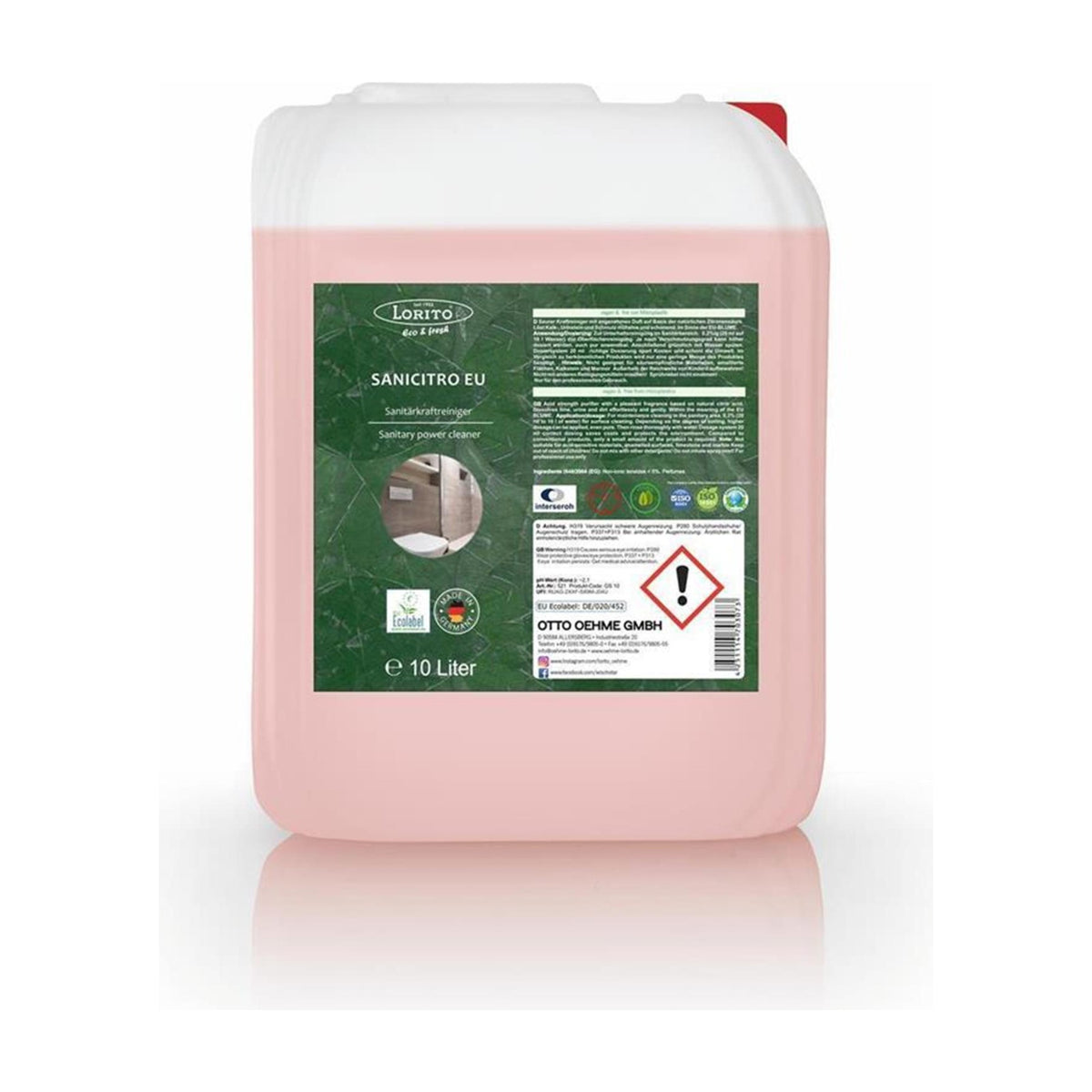 Lorito Sanicitro 521 Sanitärreiniger Bio Kalklöser