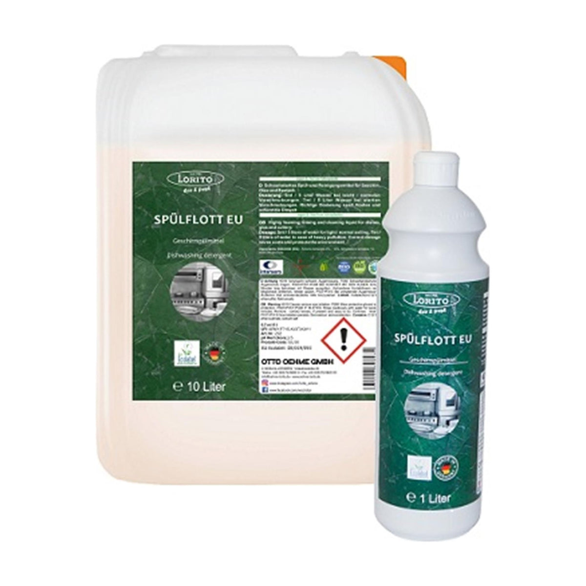 Lorito Geschirrspülmittel Spülflott Eco u. fresh Ecolabel