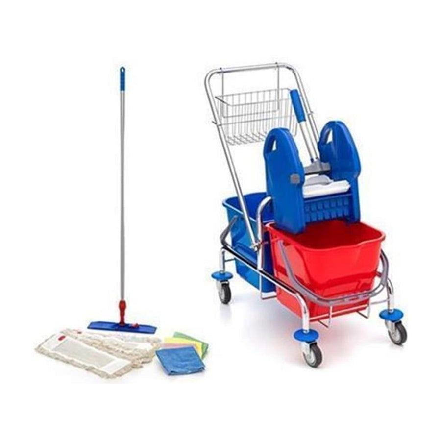 Wisch-Star Reinigungsset Chrom Putzset, M, 50 cm