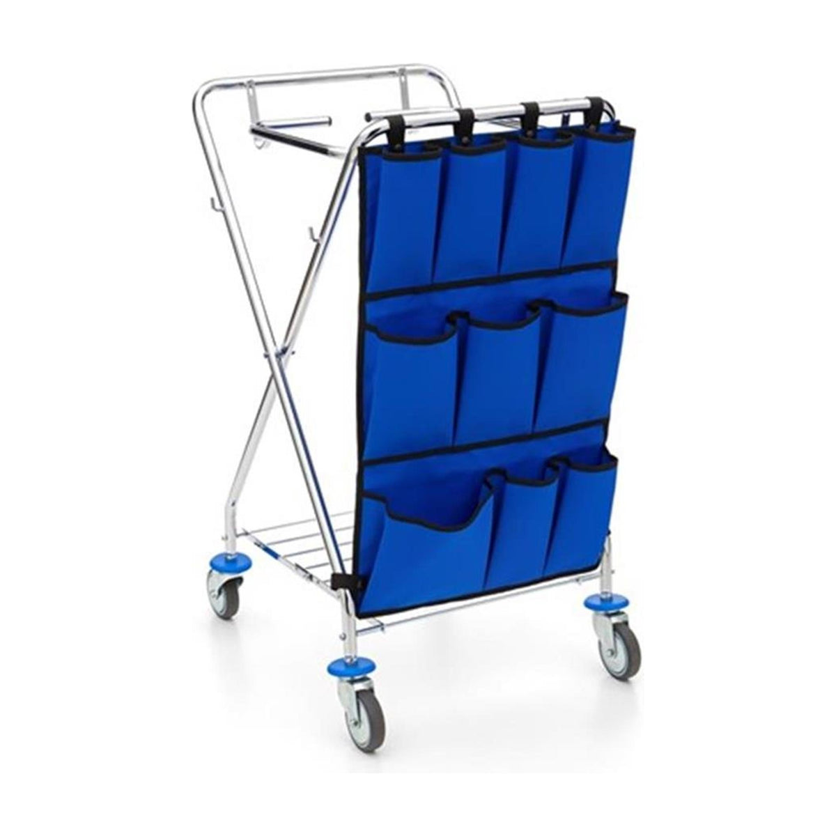 Wisch-Star Abfallwagen X-Form, Wäschewagen Wäschesammler