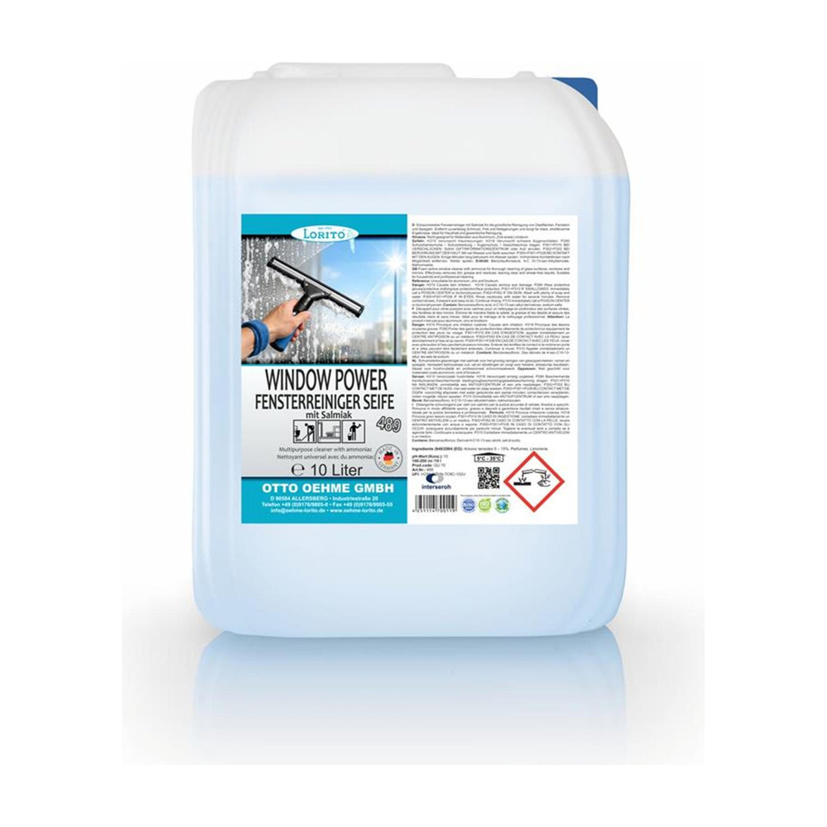 Lorito Fensterreiniger-Seife mit Salmiak Allzweckreiniger