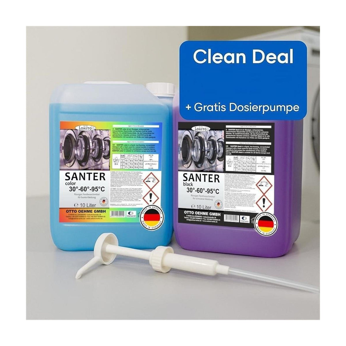 Waschmittel Power-DUO Clean Deal 666WL
