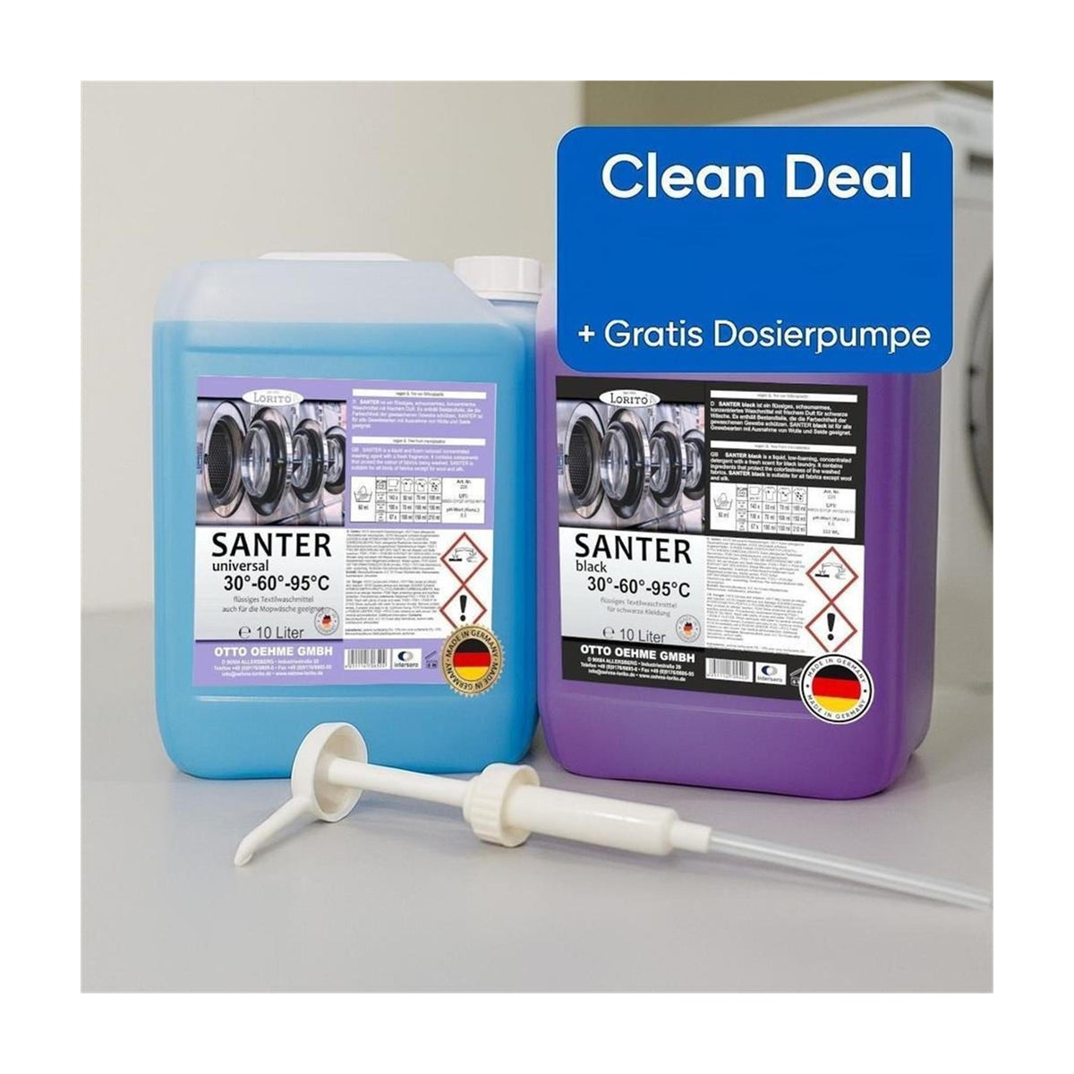 Waschmittel Power-DUO Clean Deal 666WL