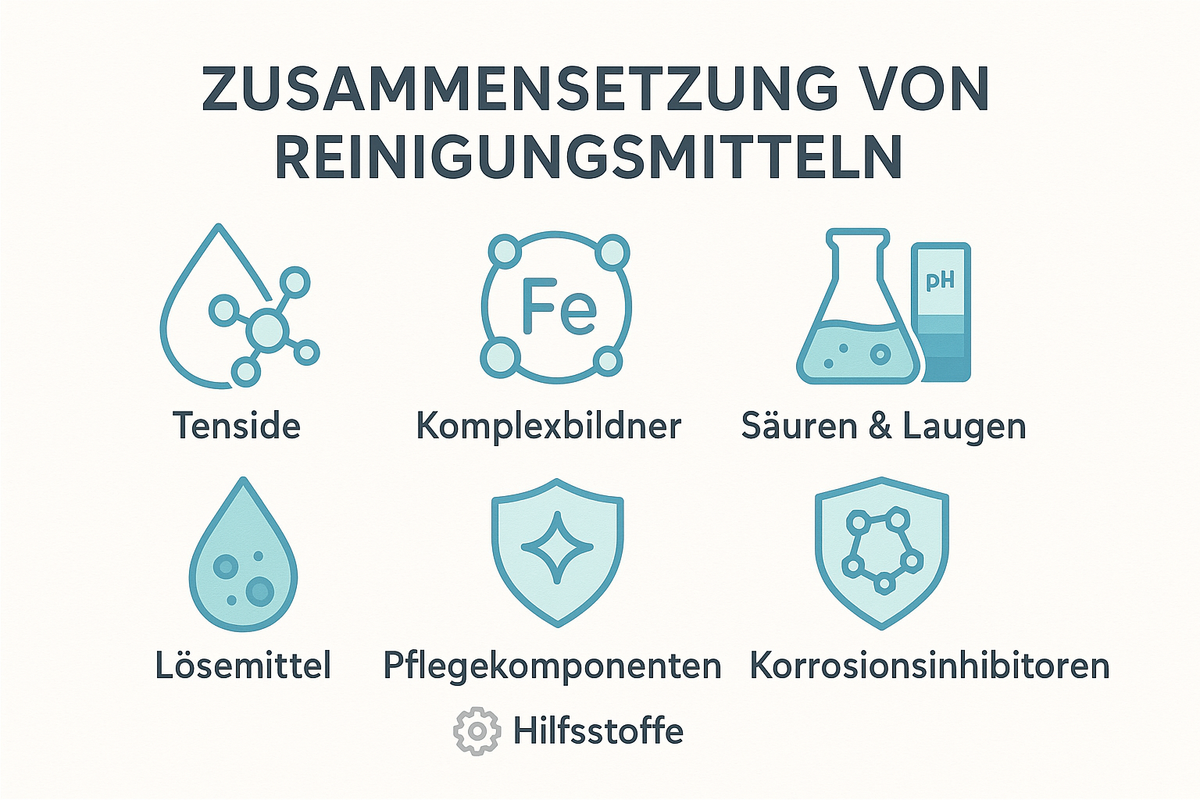 Reinigungsmitteln