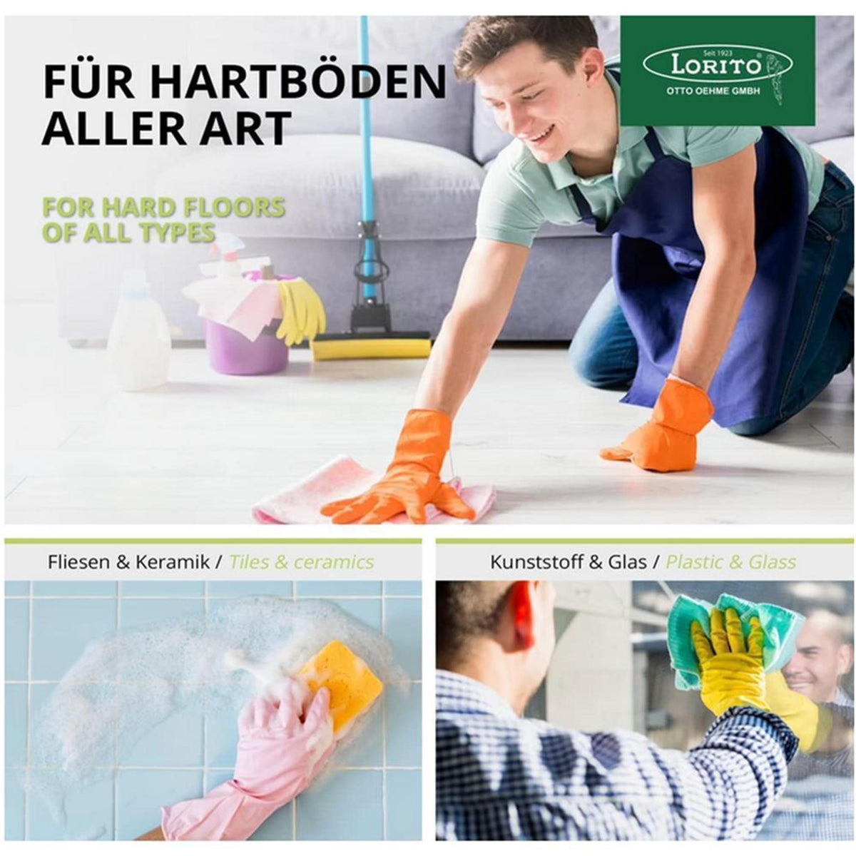 Lorito Wischstar frisch sauber Alkoholreiniger Glanzreiniger