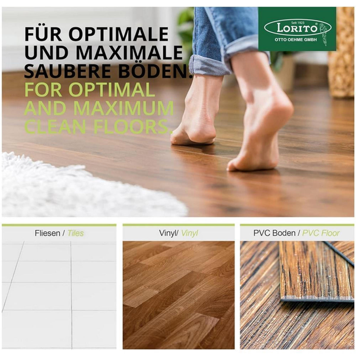 Lorito Wischstar frisch sauber Wischpflege Bodenpflege