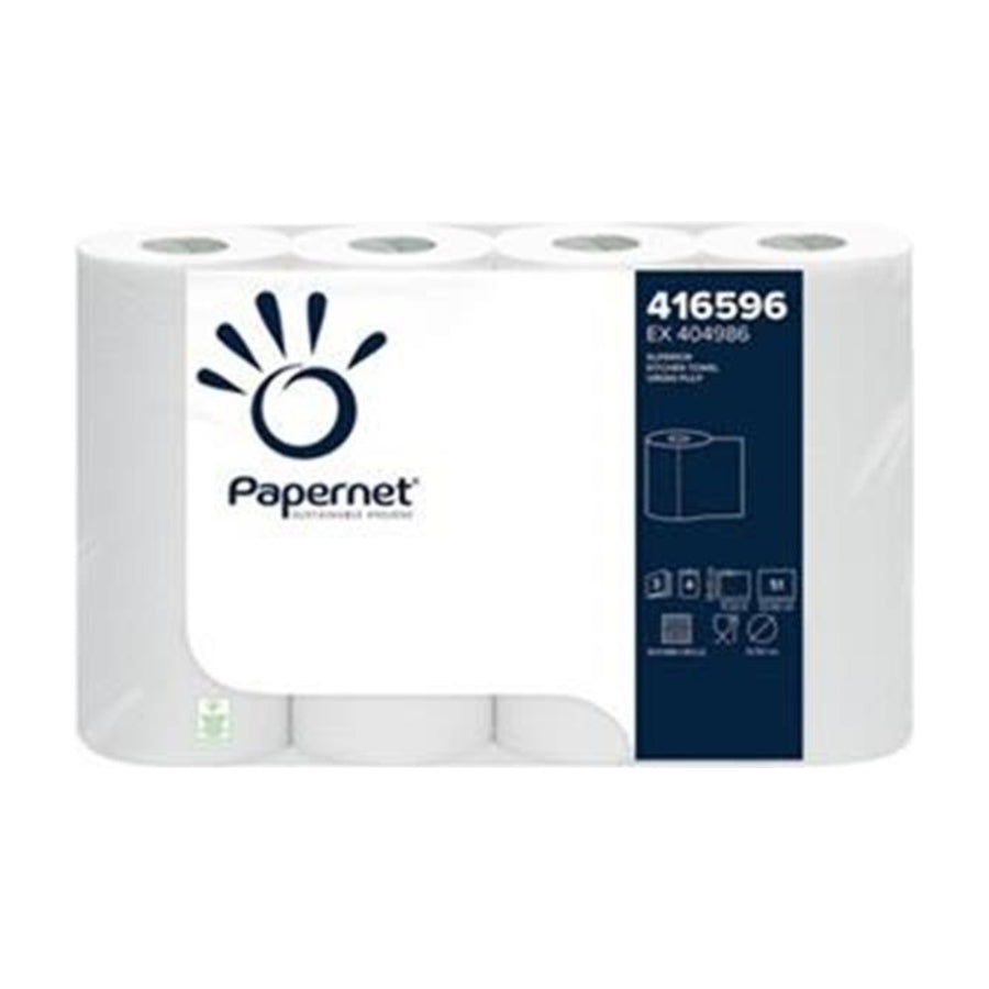 Küchenrolle Papernet weiss Küchenhandtuch 4er Pack