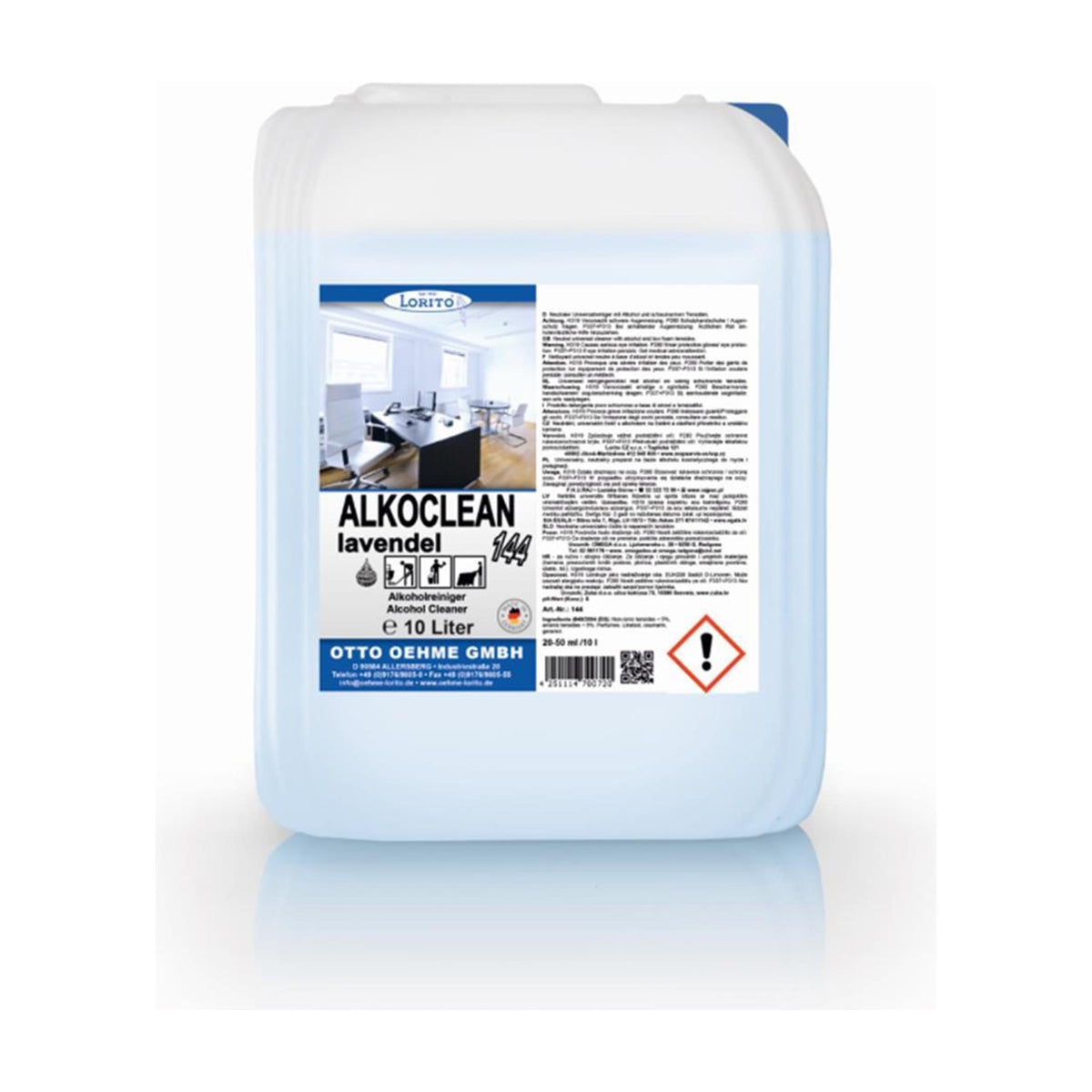 Lorito Alkoclean Lavendel 144 Bodenpflege Alkoholreiniger