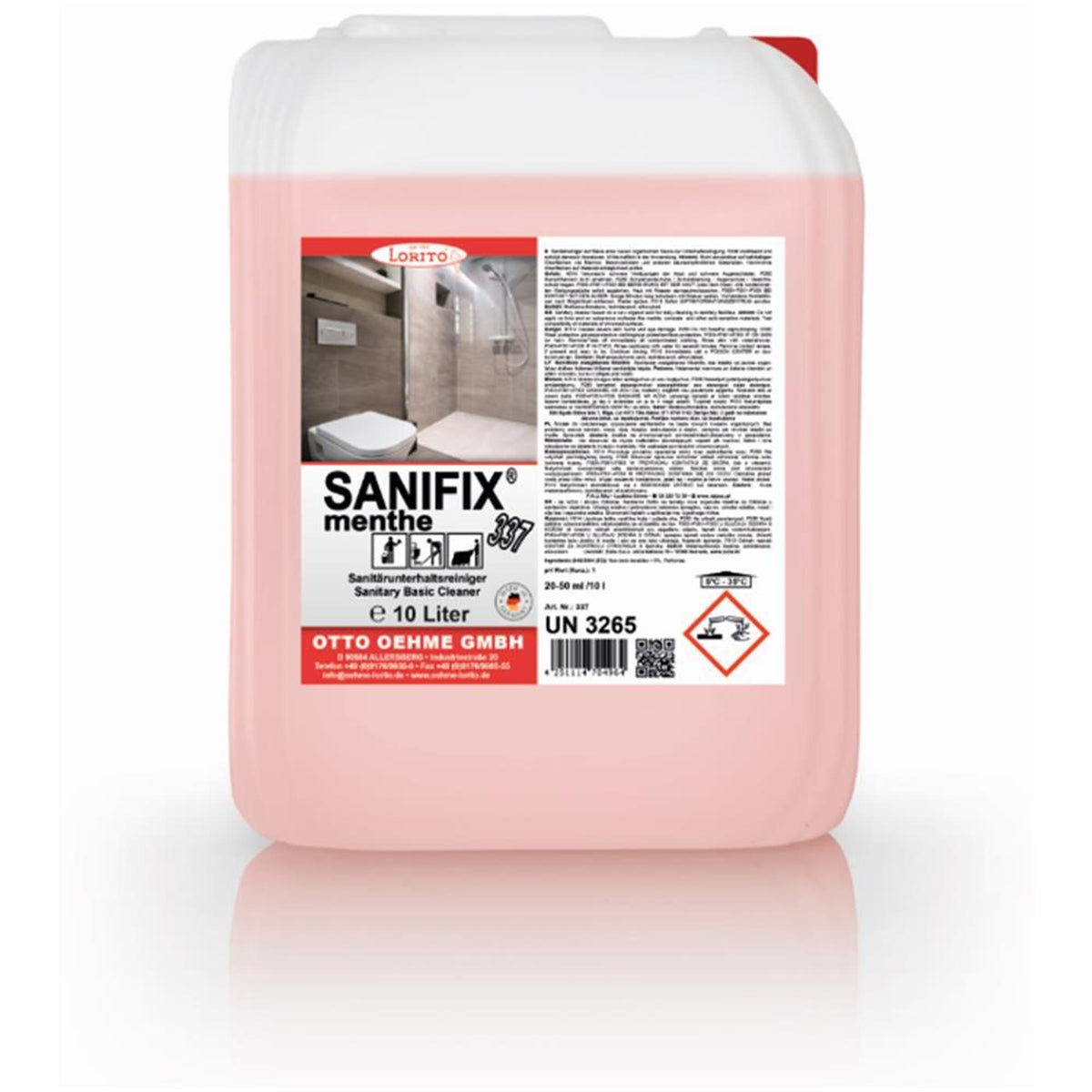Lorito Sanifix Menthe Sanitärreiniger Duftreiniger