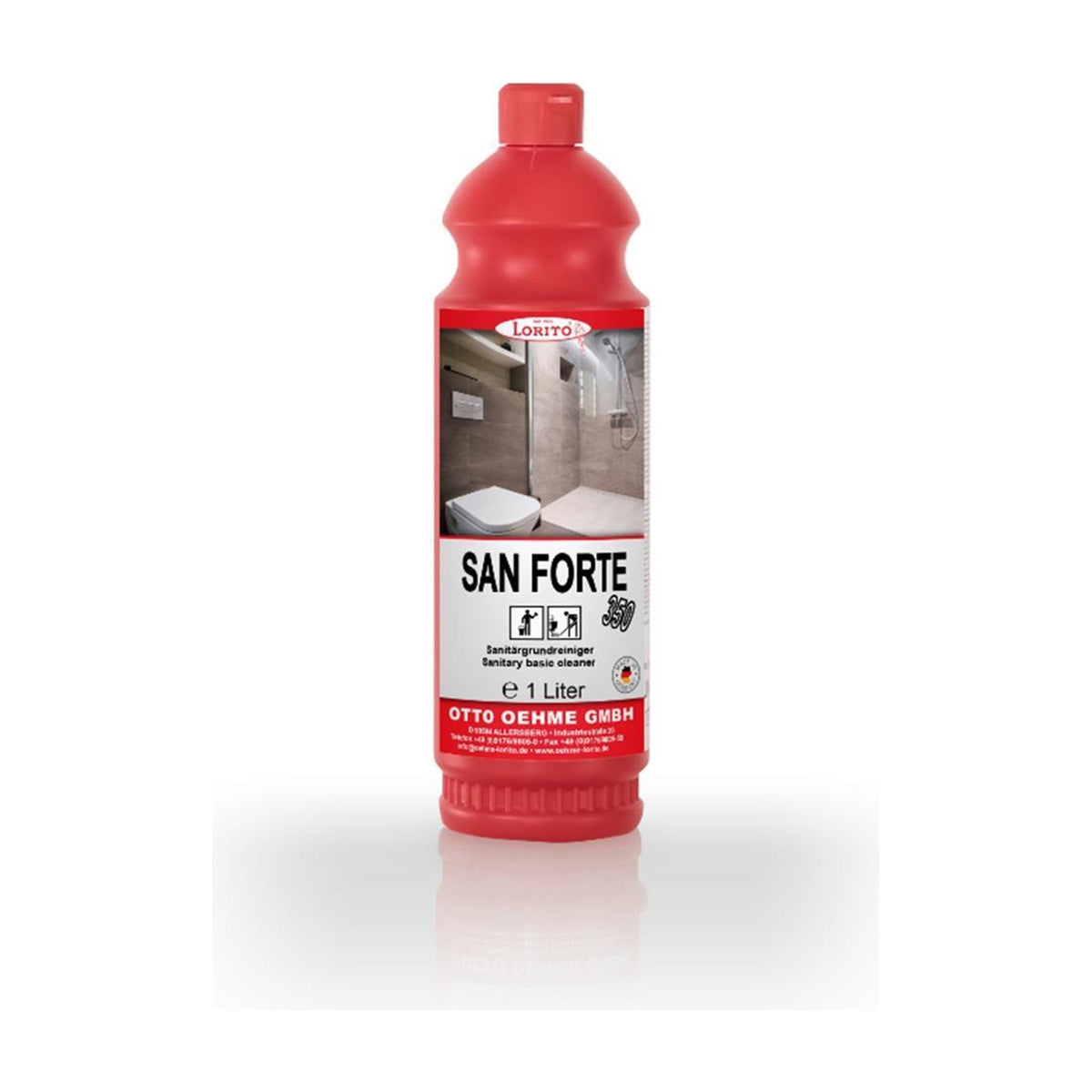 Lorito Sanforte 350 Sanitärgrundreiniger WC Reiniger