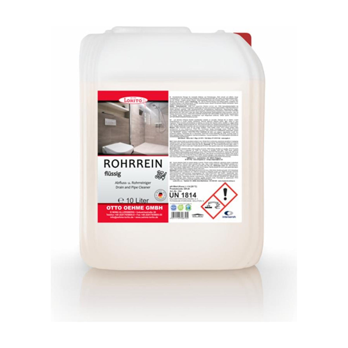 Lorito Rohrrein 354 flüssig Abflussreiniger Rohrreiniger