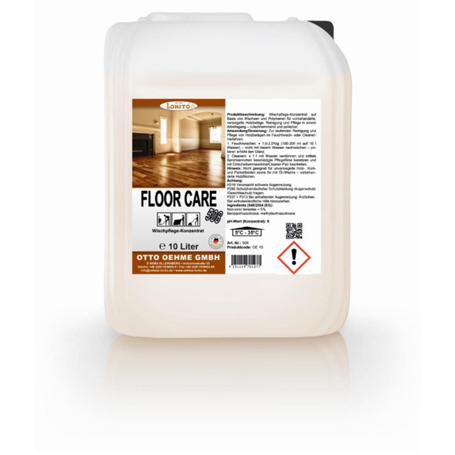 Lorito Floor Care 508 Parkettwischpflege Parkettreiniger