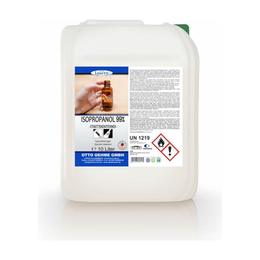 Lorito Isopropanol 99% Etikettenentferner 10 Liter