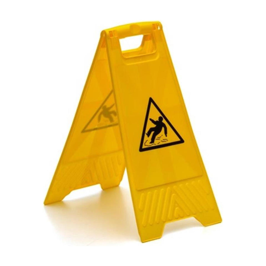 Wisch-Star Warnschild, aufklappbar, ohne Aufschrift, 2-tlg.